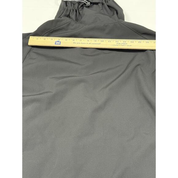 Moosejaw Mountaineering Men’s Soft Shell Hooded Jacket Fleece Lined Black Medium - Picture 8 of 8